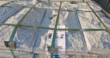 内江芝麻白蘑菇石，自然面