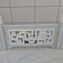 内江芝麻白河道栏杆 桥栏杆