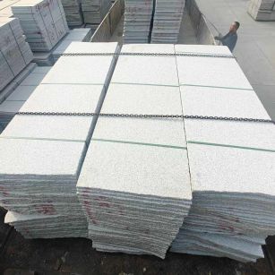 内江芝麻白毛板，石材毛板